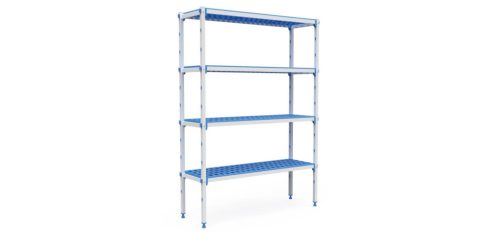 P7197 GN1/1 HORECA állvány 4db polc 170,5x55,5x175cm