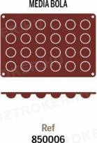 P850.006 24 részes szilikon forma 1,5cm mély Ø:3cm