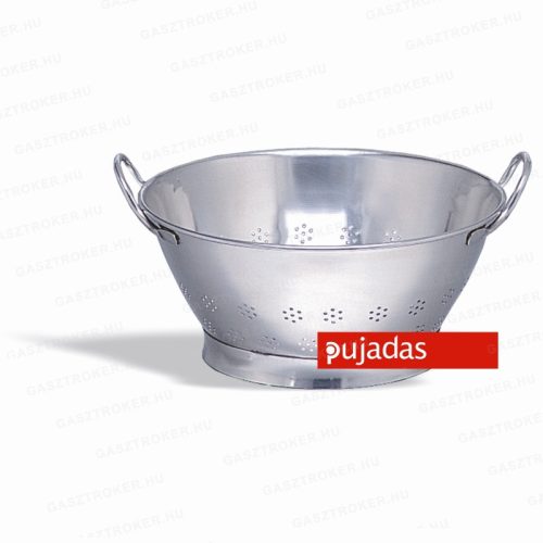 P308.045 Rozsdamentes szűrőtál talppal Ø:45cm
