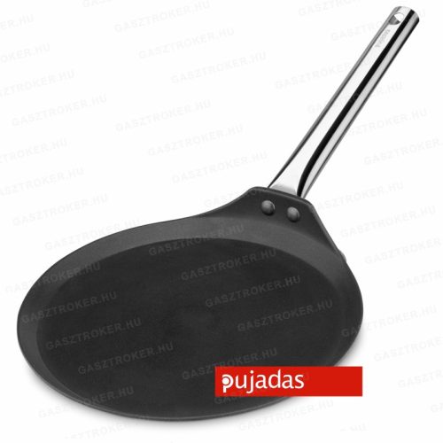 P150.128 Alumínium palacsintasütő tapadásmentes, inox nyéllel Ø:28cm