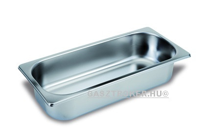 P914.150 Rozsdamentes fagylalttégely 36x16,5x15cm 7L