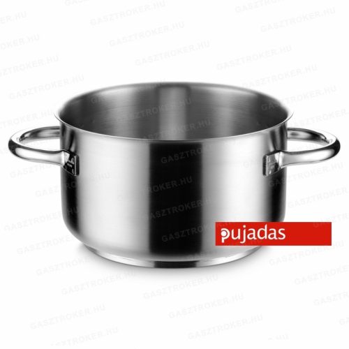 P292.135 Rozsdamentes magas lábas fedő nélkül Ø:35cm 20,2L