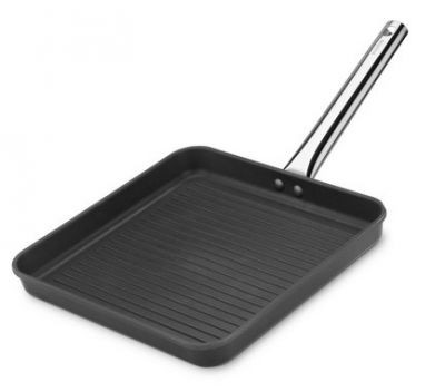 P142.100 Grill serpenyő tapadásmentes rozsdamentes nyél