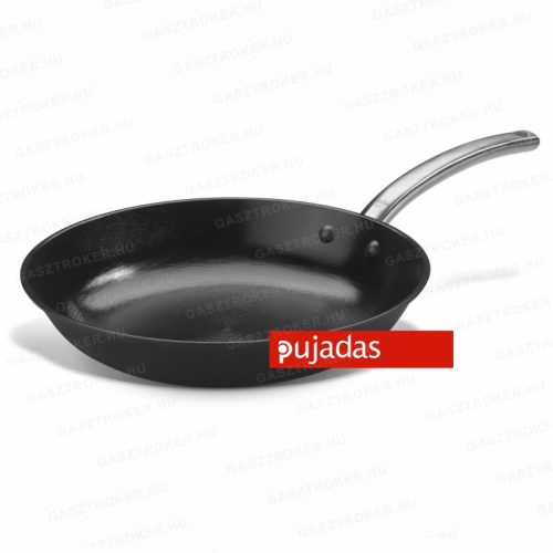 P169.024 Nyeles acélöntvény serpenyő bevonatos Ø:24cm