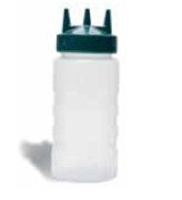 P3316-13191 Műanyag tubus fehér tripla csőrrel Ø:5cm 500ml 