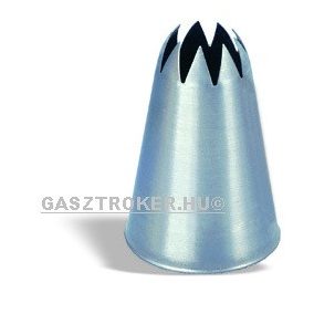 P812.009 Rozsdamentes csillagcső zárt csillag Ø:9cm