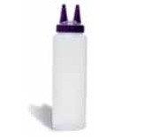 P2208-1354 Műanyag tubus fehér dupla csőrrel Ø:5cm 200ml