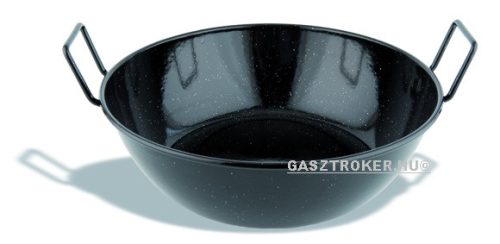 P997.028 Zománcozott sütőtál 2fül Ø:28cm 3,9L
