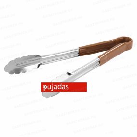 P358.246 Rozsdamentes fogó csipesz barna 24cm