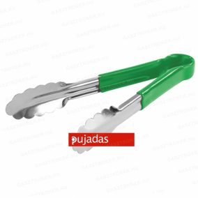 P358.245 Rozsdamentes fogó csipesz zöld 24cm