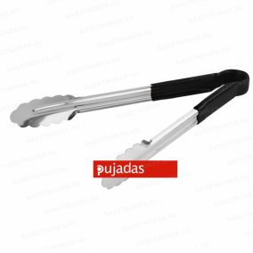 P358.307 Rozsdamentes fogó csipesz fekete nyél 30cm