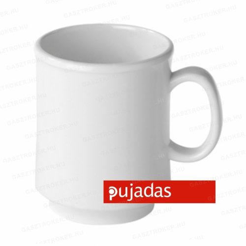 P22.118 Egymásba rakható melanin bögre Ø:7,8cm 0,3L