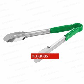 P358.305 Rozsdamentes fogó csipesz zöld nyél 30cm