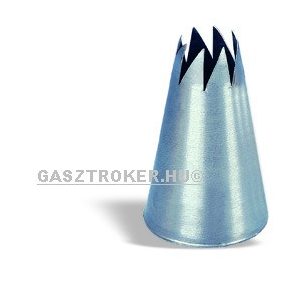 P816.011 Rozsdamentes csillagcső virág minta Ø:11cm