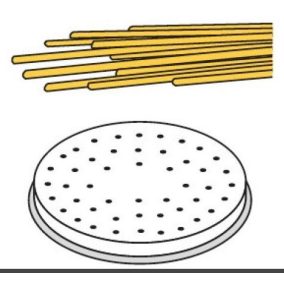Fimar ACTRMPF8 Tésztagéphez spagetti tésztanyomó betét
